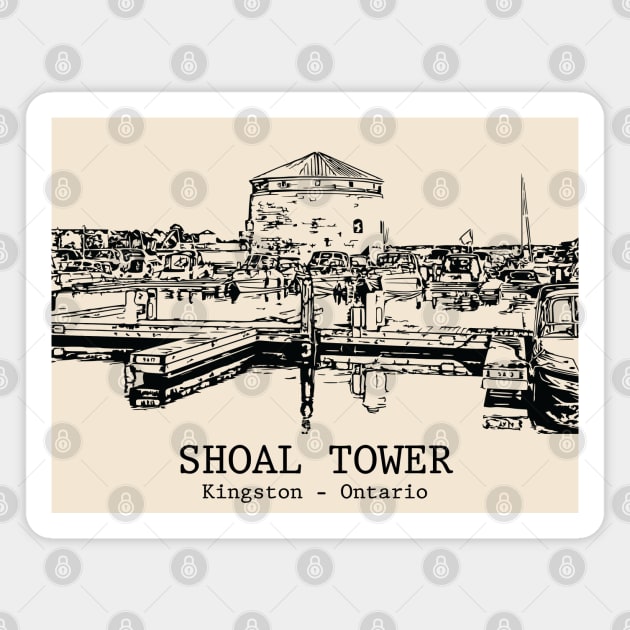 Shoal Tower - Kingston ON Magnet by Lakeric